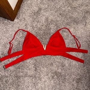 Victoria's Secret Red Bikini Top